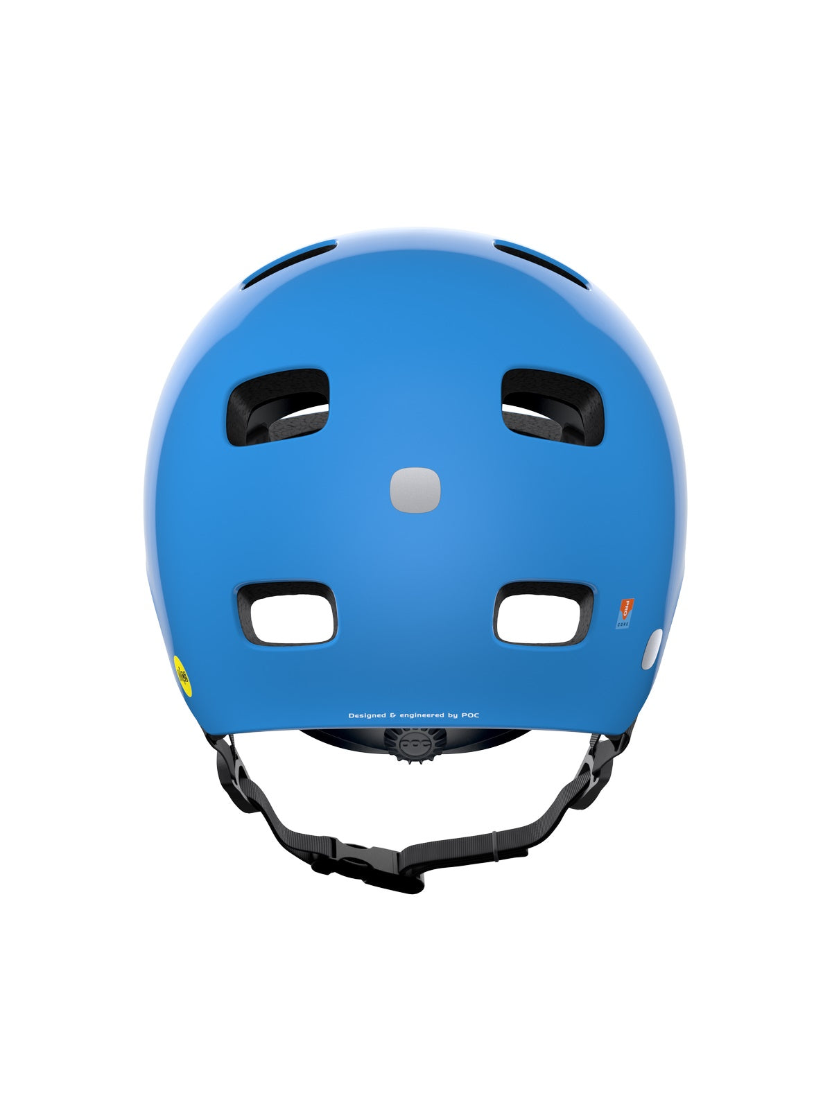 Kask juniorski rowerowy POCITO CRANE MIPS - niebieski