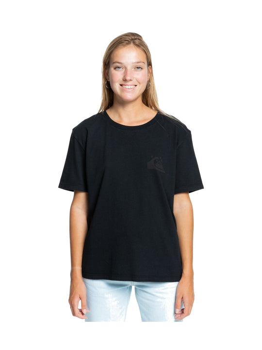 T-Shirt damski QUIKSILVER Standard Organic tees W - czarny