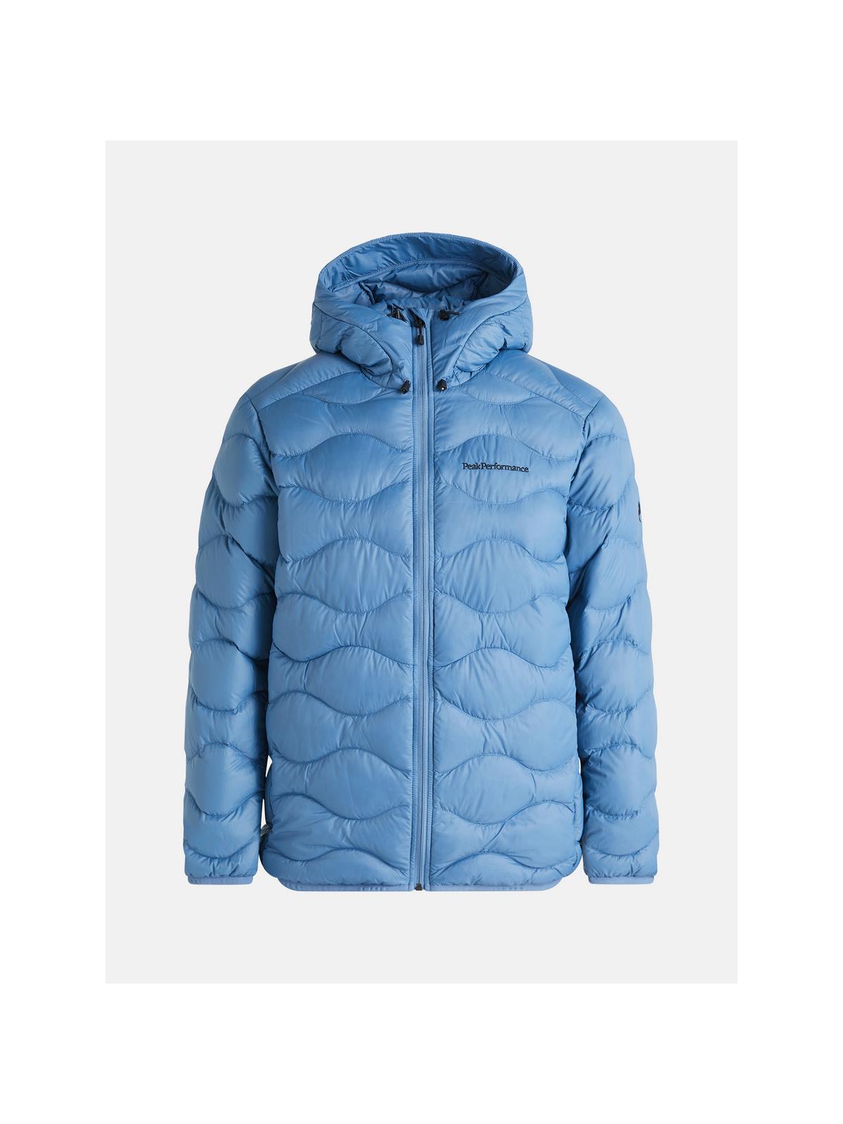 Kurtka puchowa Peak Performance M Helium Down Hood Jacket niebieski