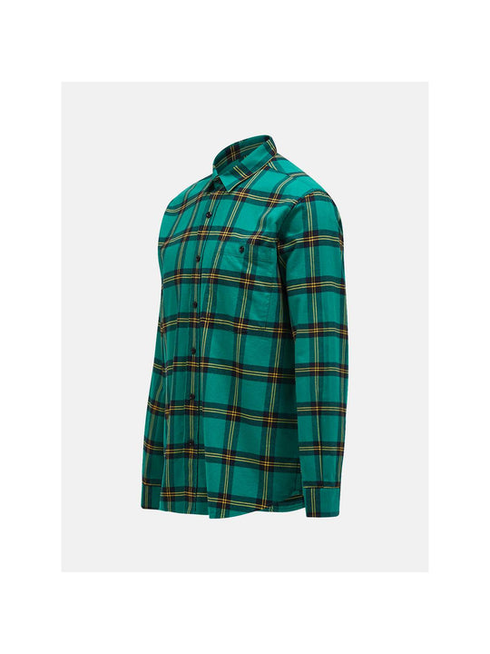 Koszula Peak Performance M Moment Flannel Shirt zielony
