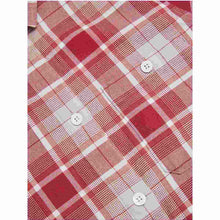 Koszula Peak Performance W Cotton Flannel Shirt czerwono biała krata - Adventure Sports
