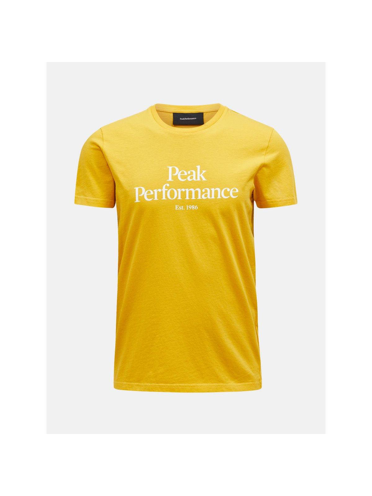 T-Shirt Peak Performance M Original Tee żółty