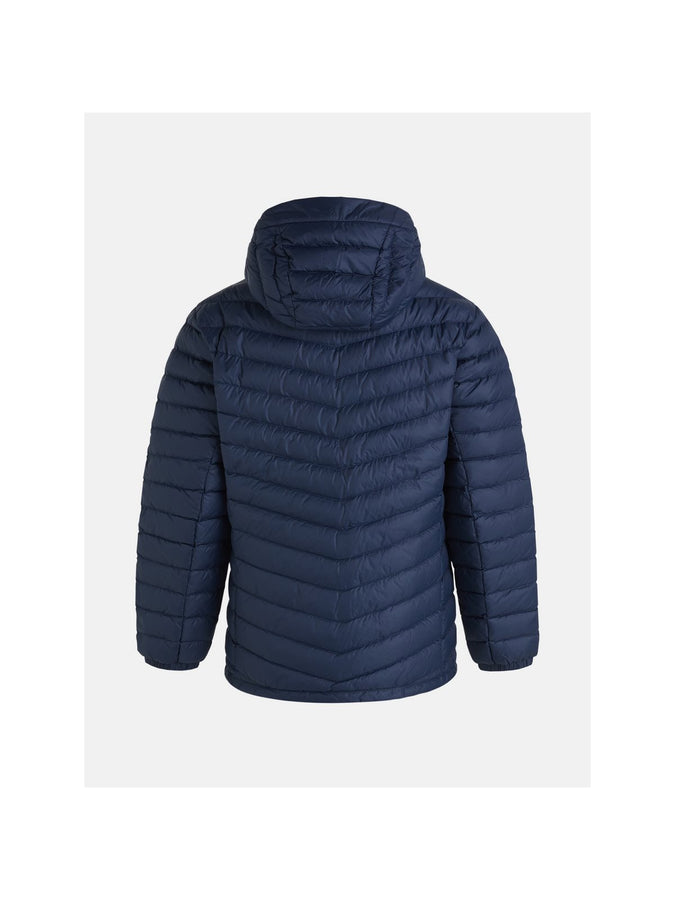 Kurtka puchowa Peak Performance M Frost Down Hood Jacket niebieski