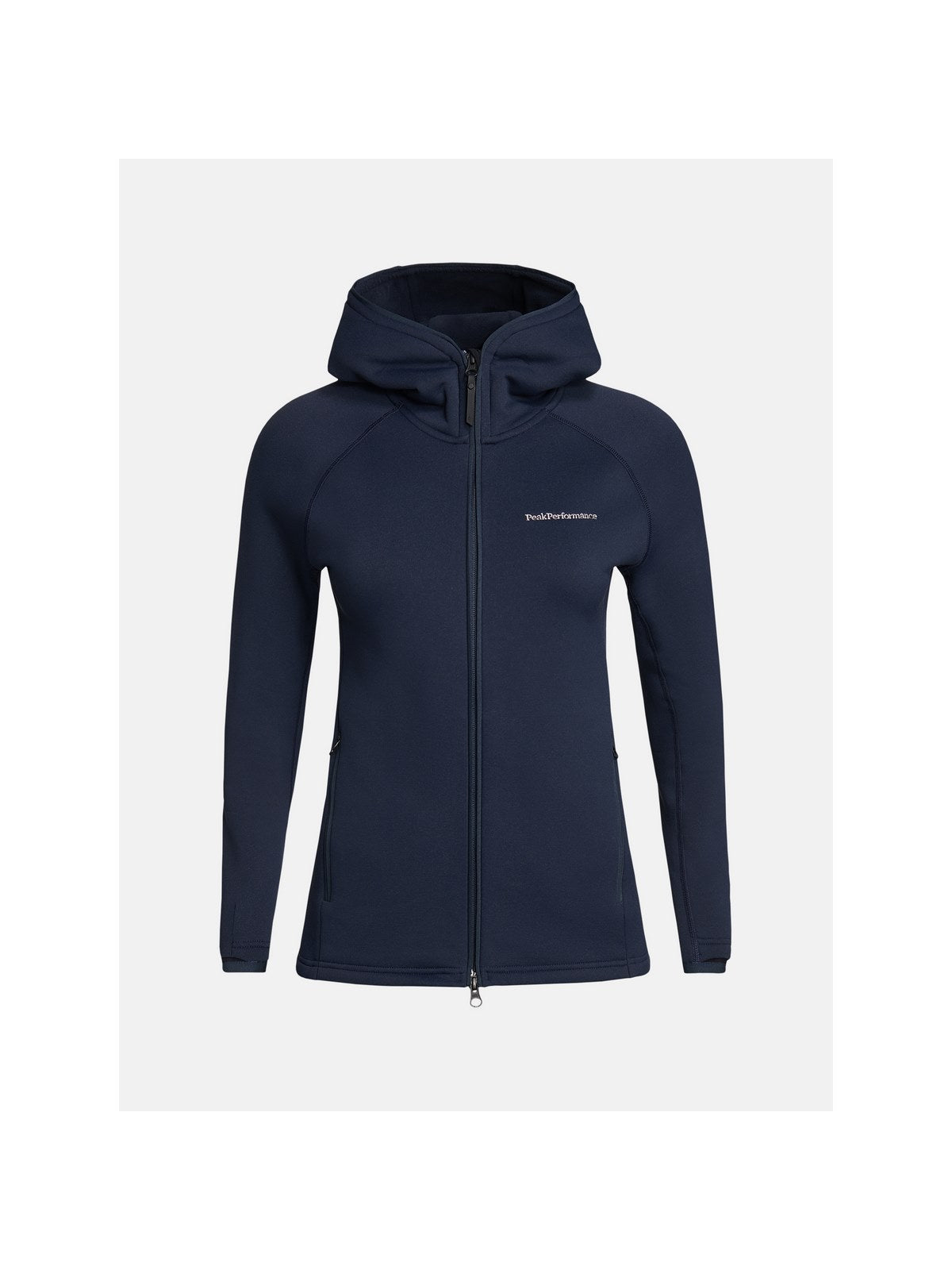 Bluza Peak Performance W Chill Zip Hood niebieski