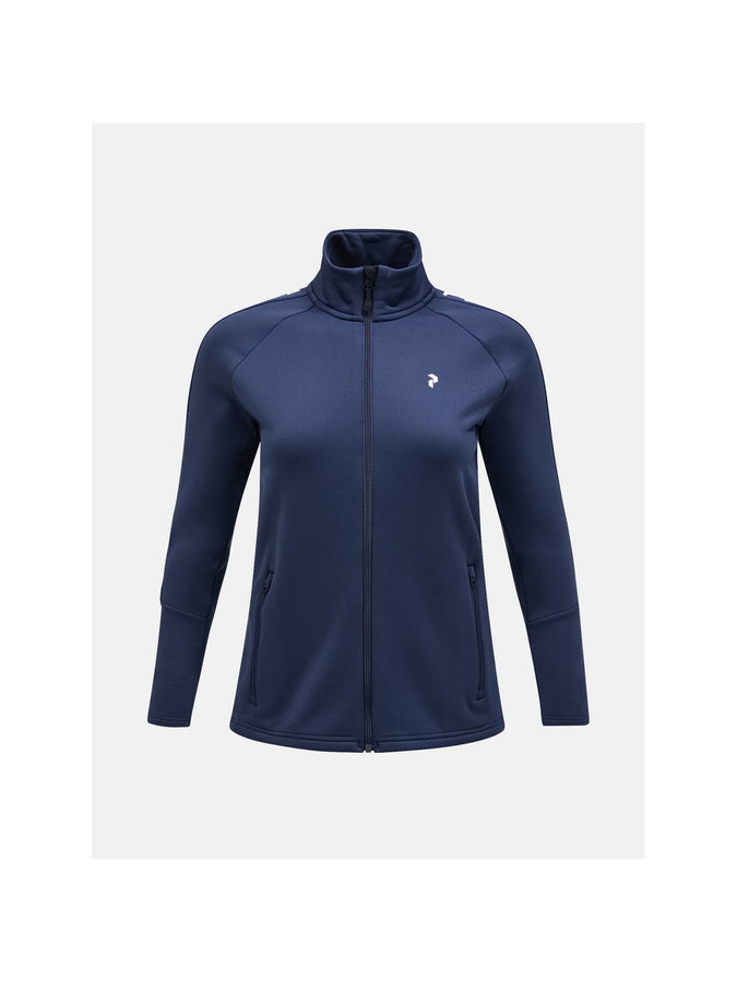 Bluza Peak Performance W Rider Zip Jacket granatowy