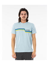 T-Shirt męski RIP CURL SURF REVIVAL TEE błękitny