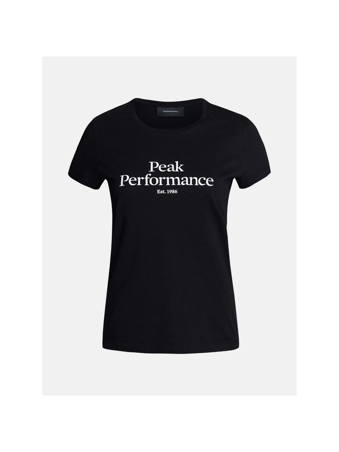 T Shirt Peak Performance W Original Tee - czarny