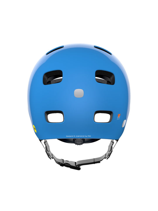 Kask rowerowy POCito Crane MIPS fluo blue
