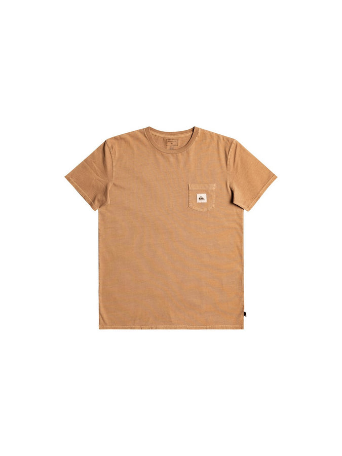 T-Shirt QUIKSILVER Sub Mission M Tees - brązowy