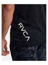 T-Shirt RVCA Sport Vent Ss czarny