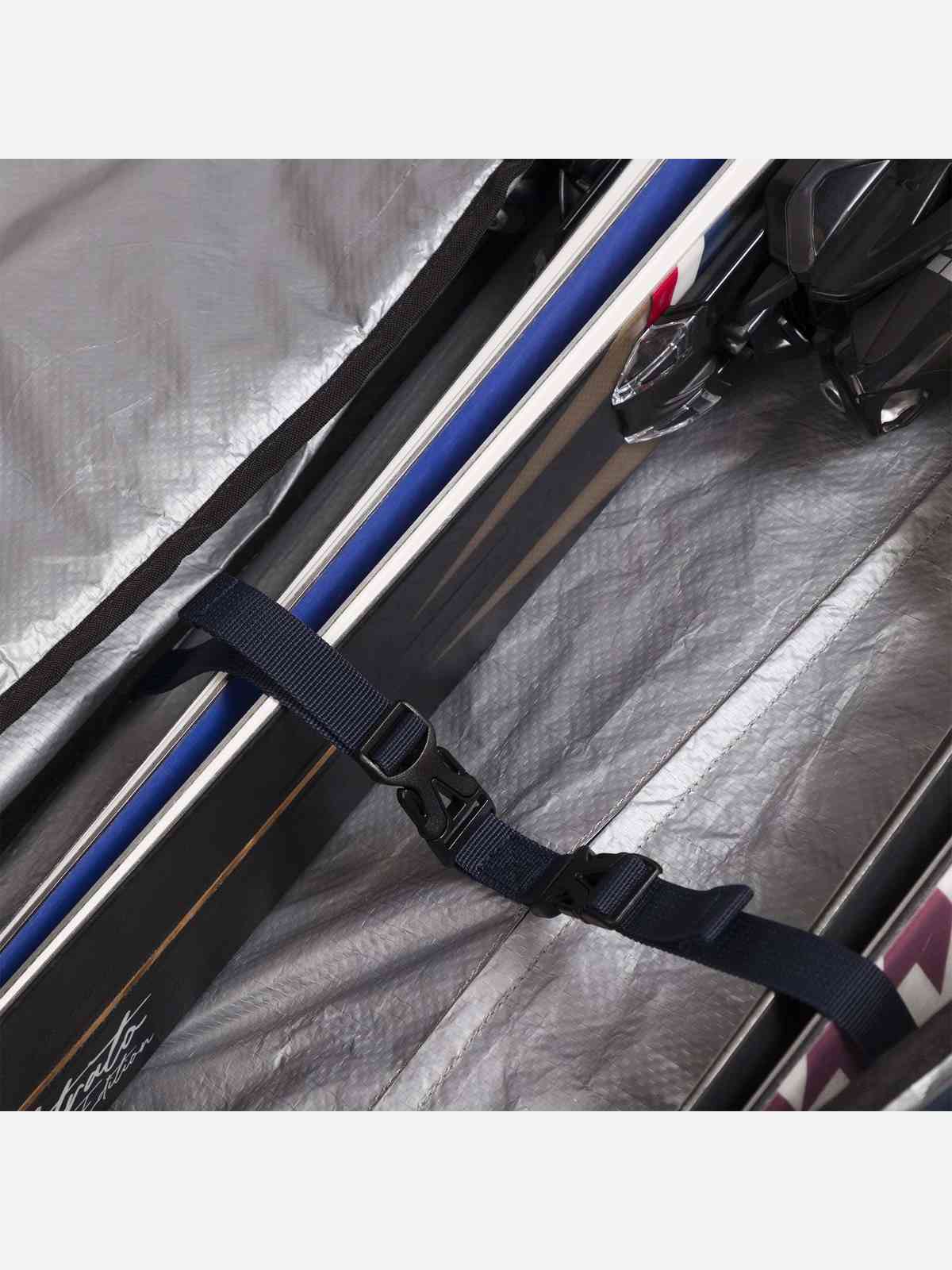 Pokrowiec na 2 pary nart ROSSIGNOL STRATO Extendable Wheely Ski Bag 170-220cm