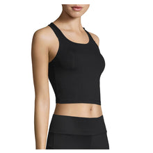Koszulka sportowa CASALL Crop Rib Racerback czarny - Adventure Sports
