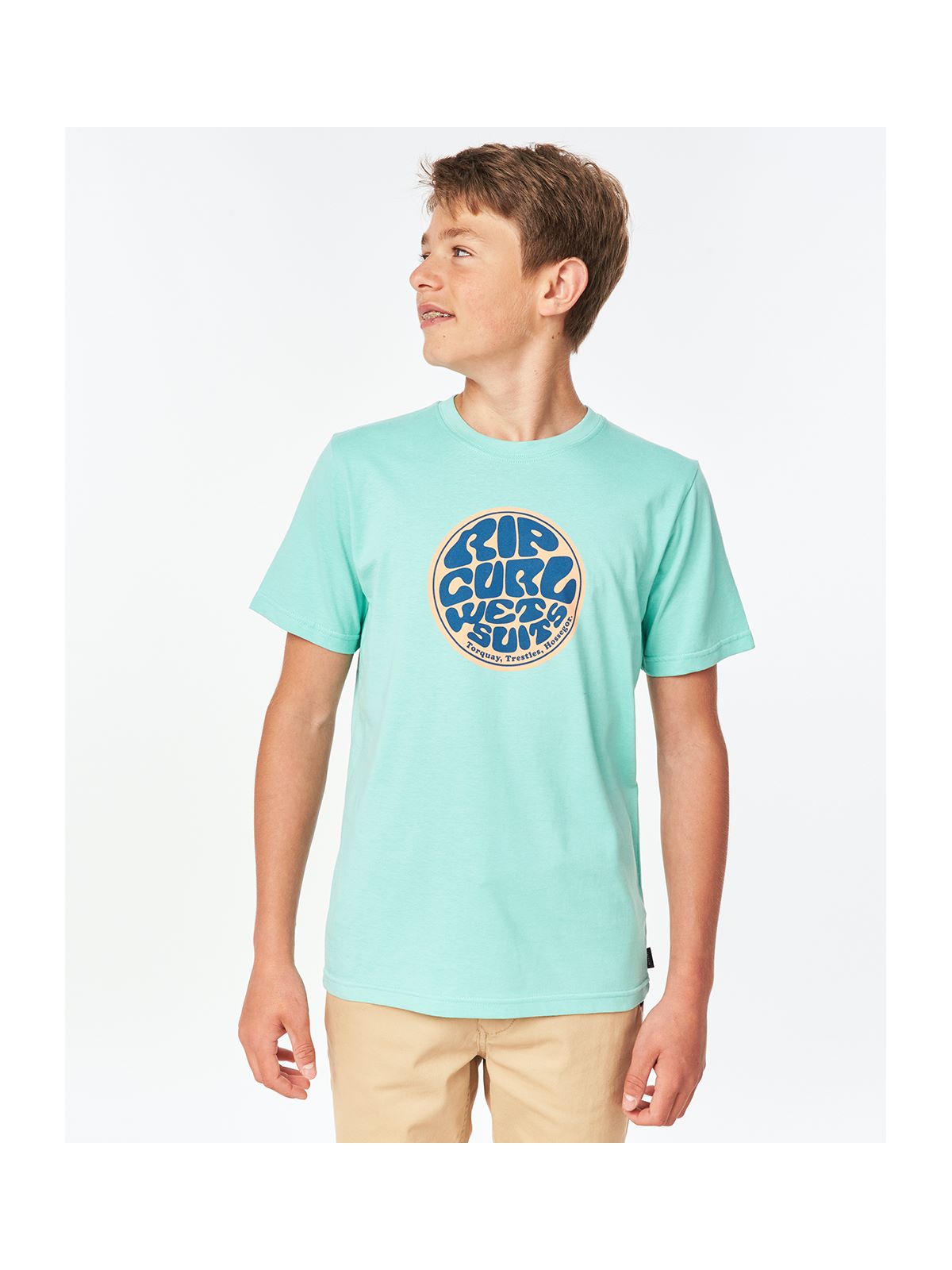 T-Shirt RIP CURL Filgree Ss Tee - niebieski - Koszulka - Adventure Sports