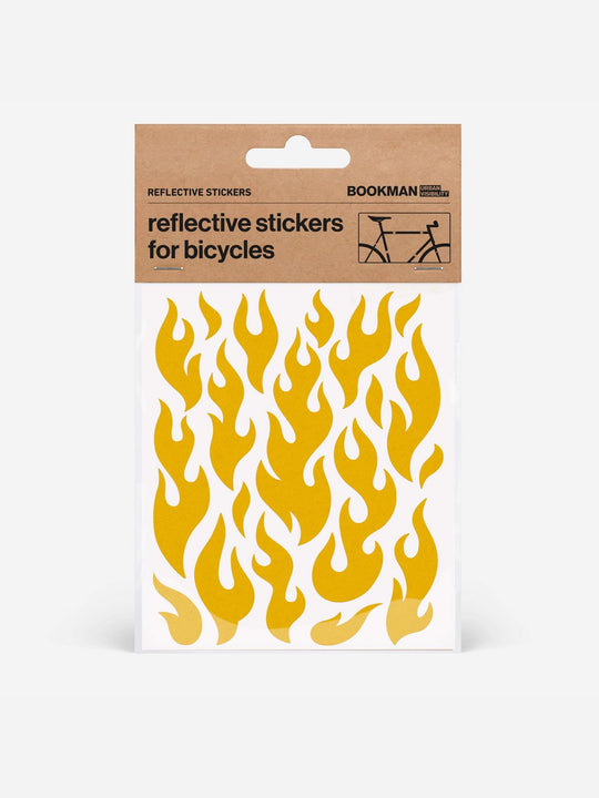 Naklejki odblaskowe BOOKMAN Reflective Stickers Strips żółty
