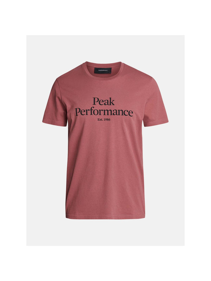 T Shirt Peak Performance M Original Tee - brązowy