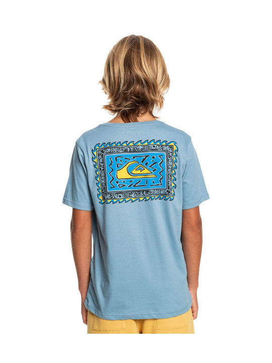T-Shirt QUIKSILVER Radical Roots B Tees - niebieski - Koszulka - Adventure Sports
