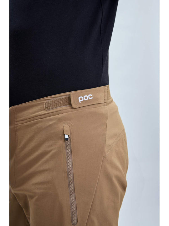 Spodenki rowerowe POC Essential Enduro Shorts brązowy
