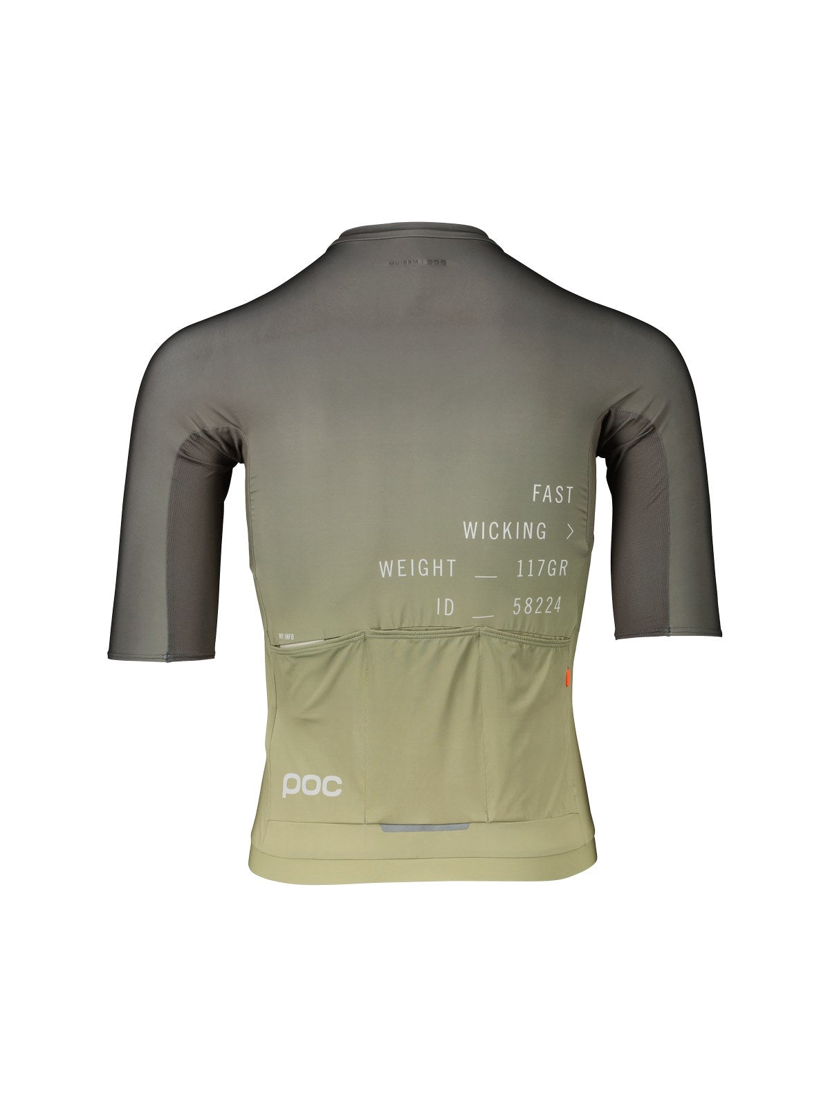 Koszulka rowerowa POC M's Pristine Print Jersey zielony