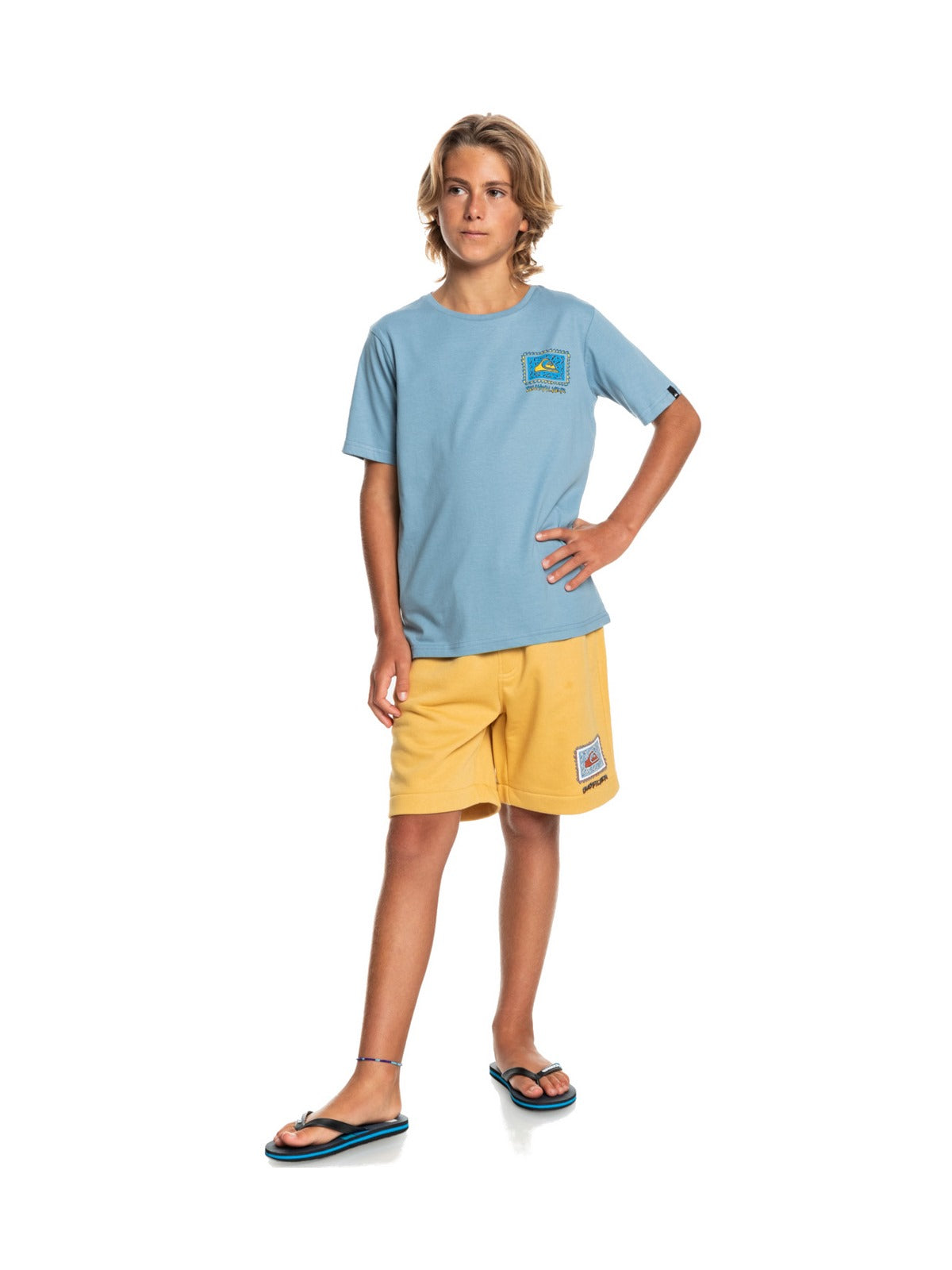 T-Shirt QUIKSILVER Radical Roots B Tees - niebieski - Koszulka - Adventure Sports