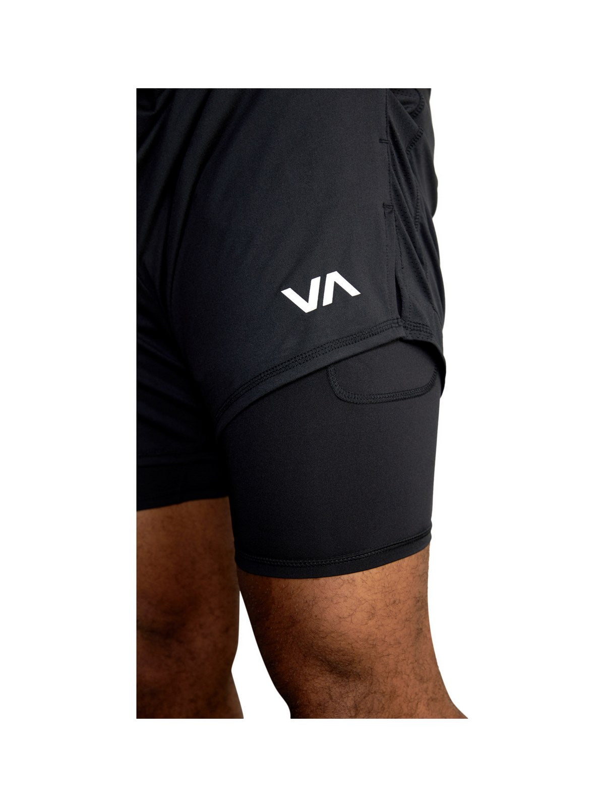 Szorty biegowe RVCA Sport Vent Short - czarny