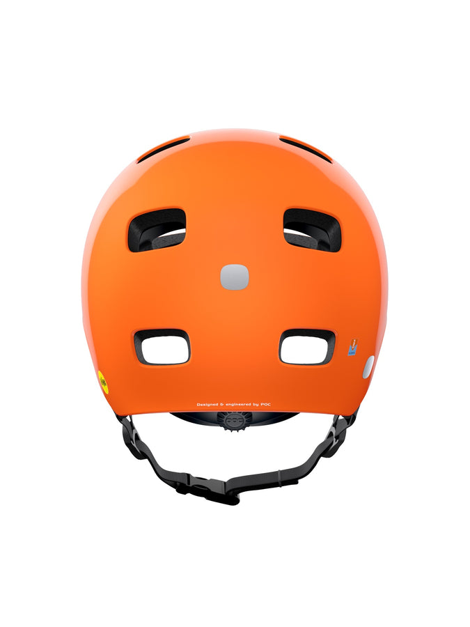 Kask rowerowy POCITO CRANE MIPS - pomarańczowy