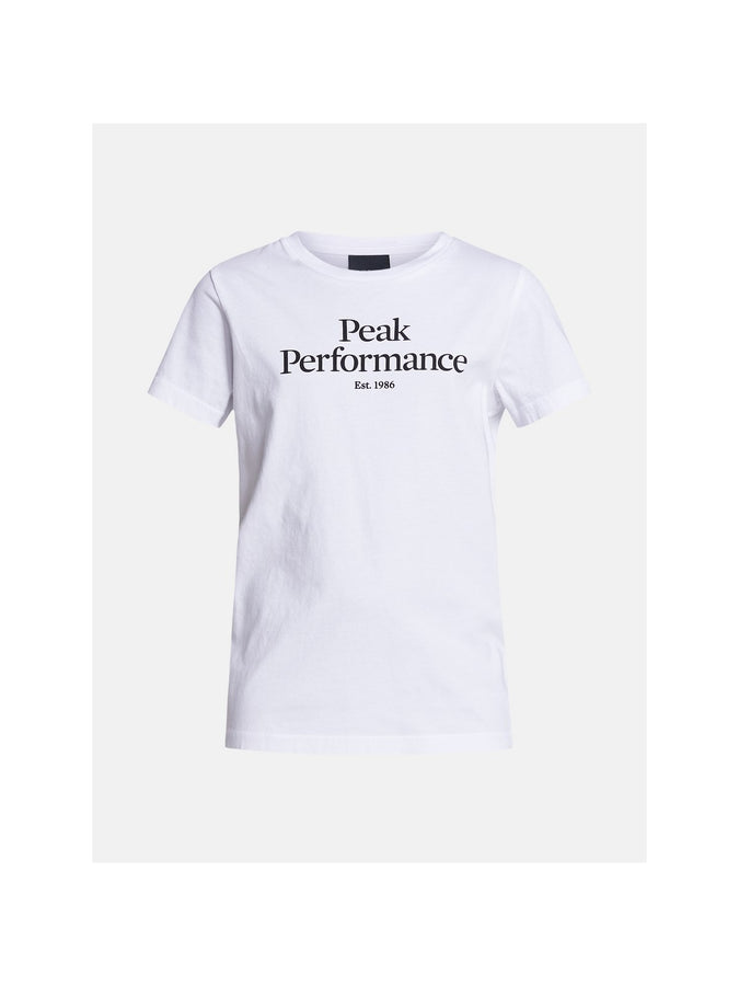 T Shirt Peak Performance Jr Original Tee - biały