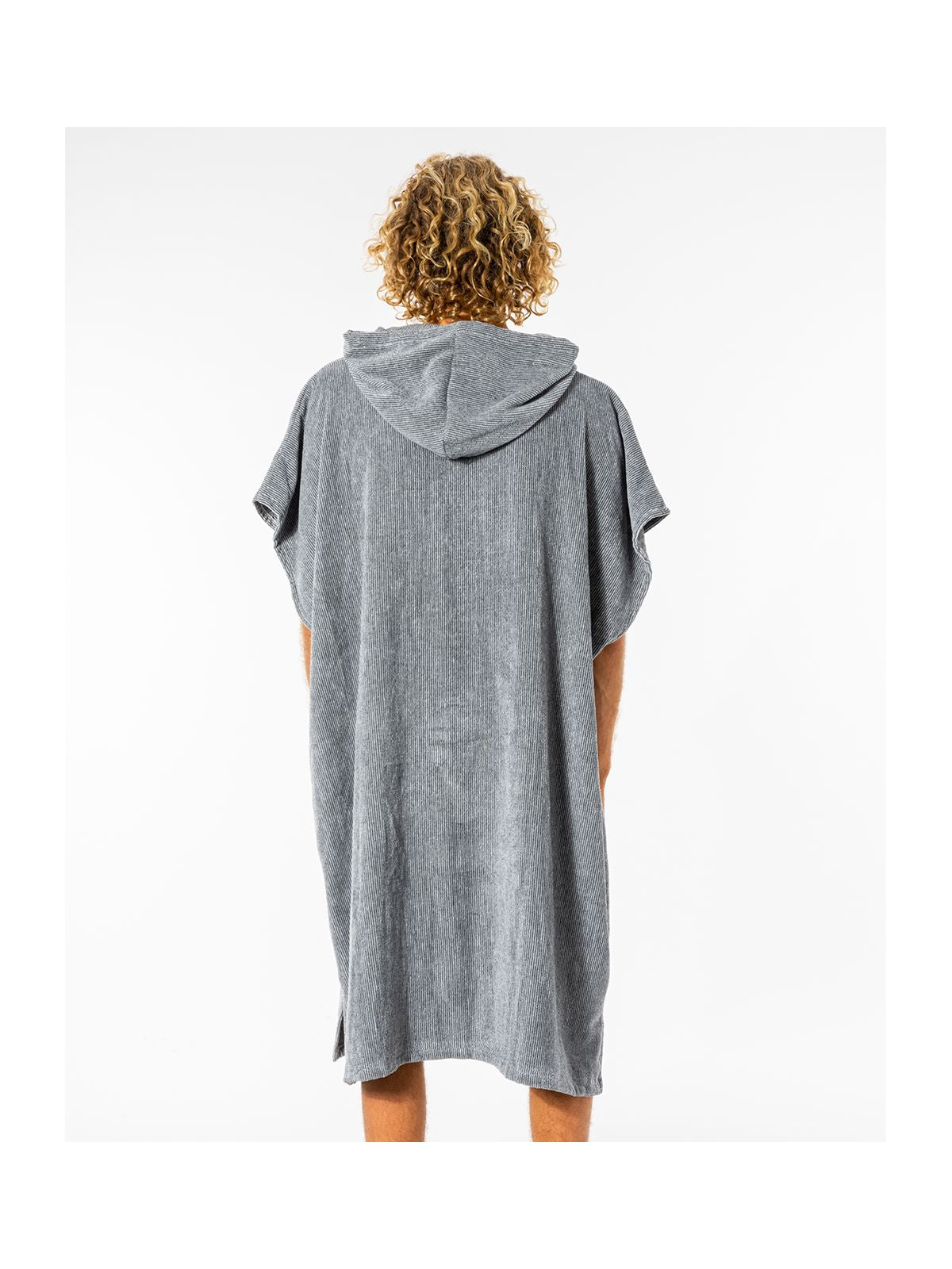 Poncho RIP CURL Icons Hooded Towel szary