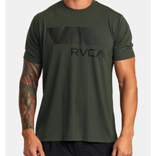 T-Shirt RVCA Va Rvca Blur Ss zielony - Koszulka - Adventure Sports
