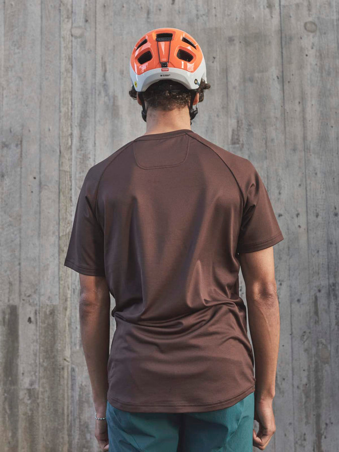 Koszulka rowerowa POC M'S REFORM ENDURO - brązowy