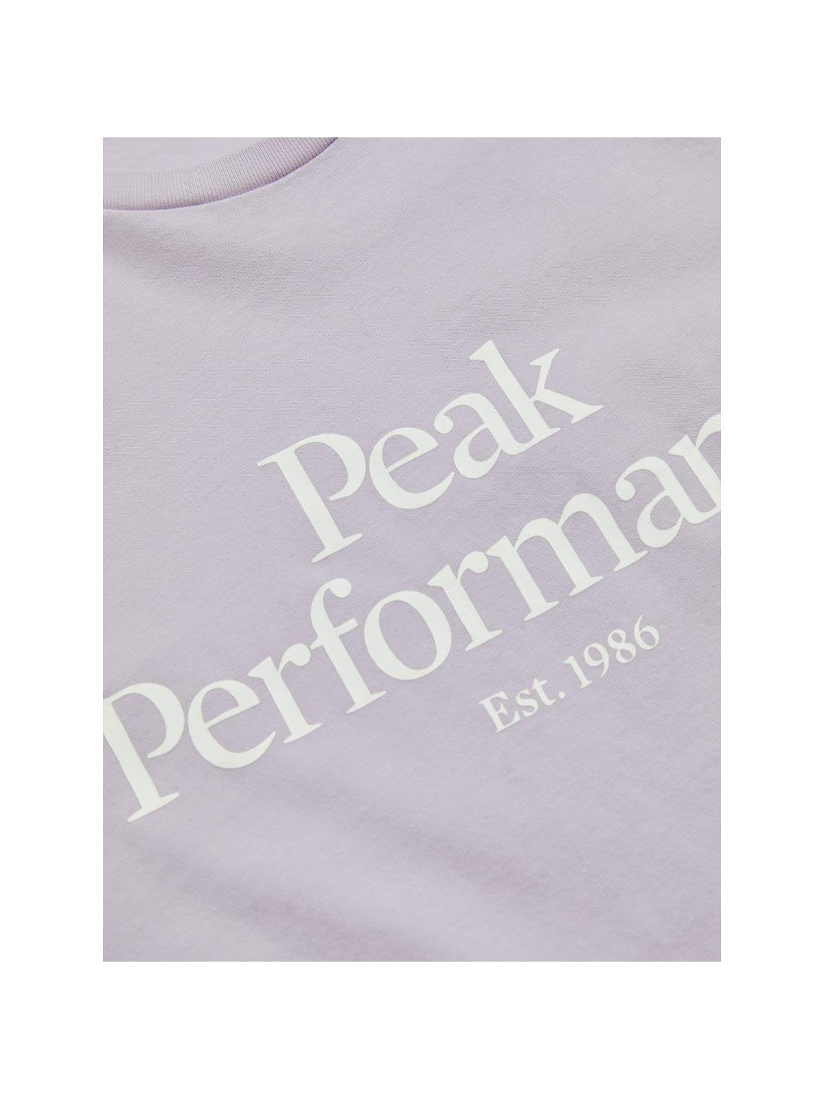 T-Shirt Peak Performance M Original Tee fioletowy