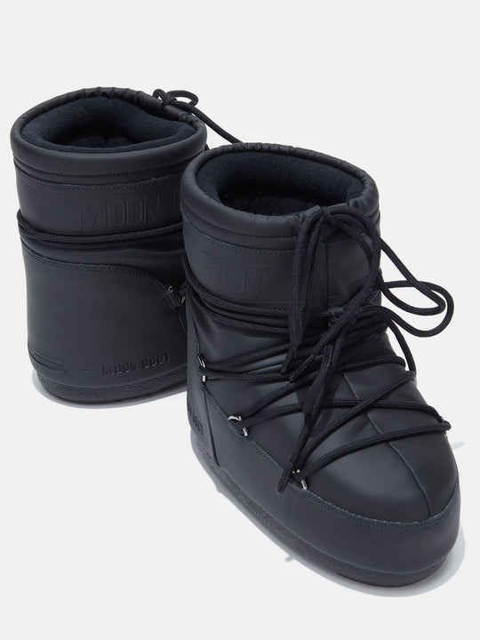 Buty damskie MOON BOOT Icon Low Rubber czarne
