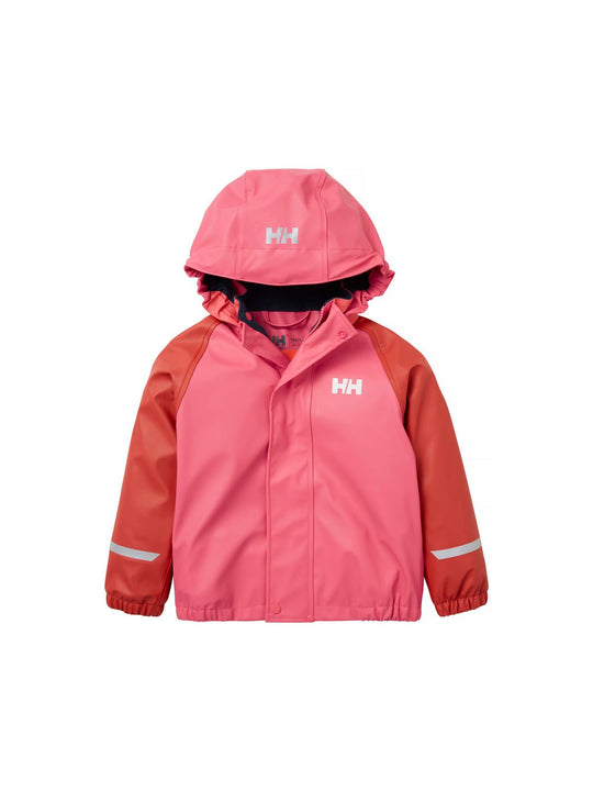 Komplet przeciwdeszczowy Helly Hansen K Bergen Fleece Pu Rainset 2.0 czerwony - Kurtka - Adventure Sports
