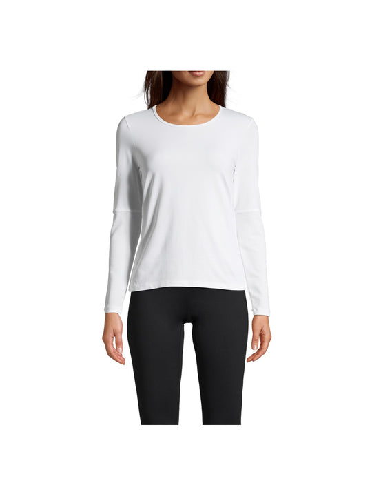 Koszulka CASALL Essential Mesh Detail Long Sleeve biały
