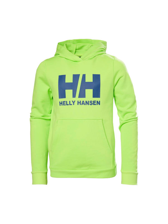 Bluza Helly Hansen Jr Hh Logo Hoodie 2.0 zielony