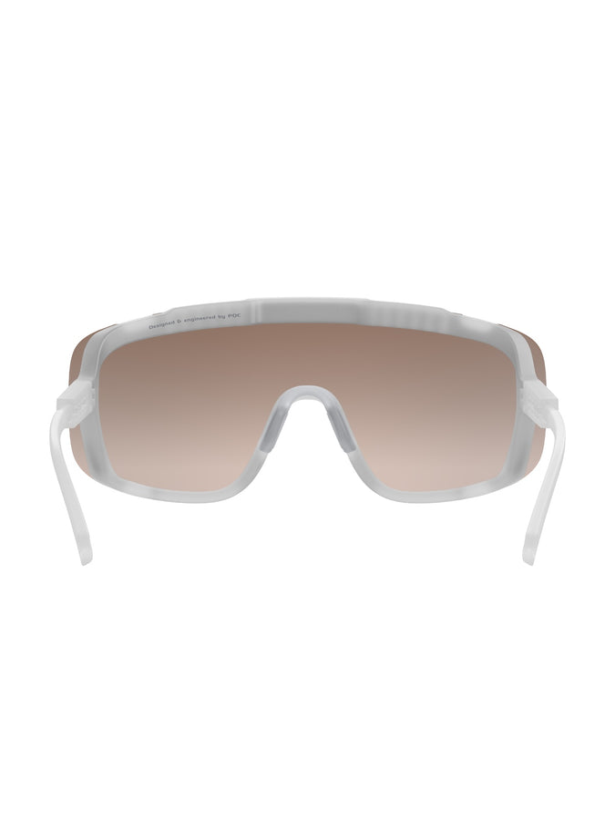 Okulary rowerowe POC Devour Wide Fit transpar. | Clarity Trail/Partly Sunny Silver cat 2