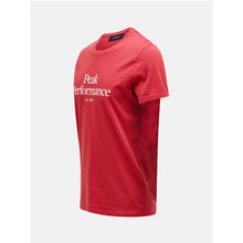 T-Shirt Peak Performance M Original Tee czerwony - Koszulka - Adventure Sports
