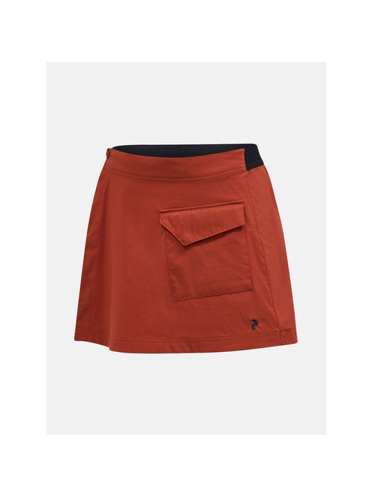 Spódnica Peak Performance W Player Pocket Skirt brązowy
