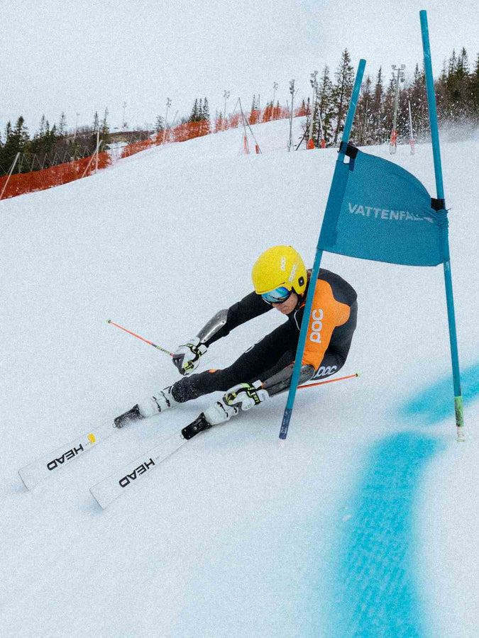 Gogle narciarskie POC FOVEA Mid Clarity Comp żółte Cat 2 + Cat 1