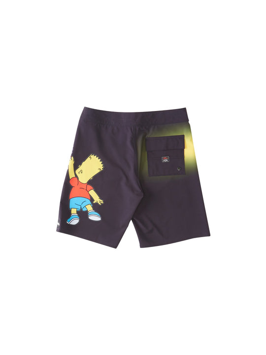 Boardshorty BILLABONG Simpsons El Barto 17’’ - czarny - Adventure Sports

