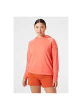 Bluza Helly Hansen W Inshore Hoodie pomarańczowy
