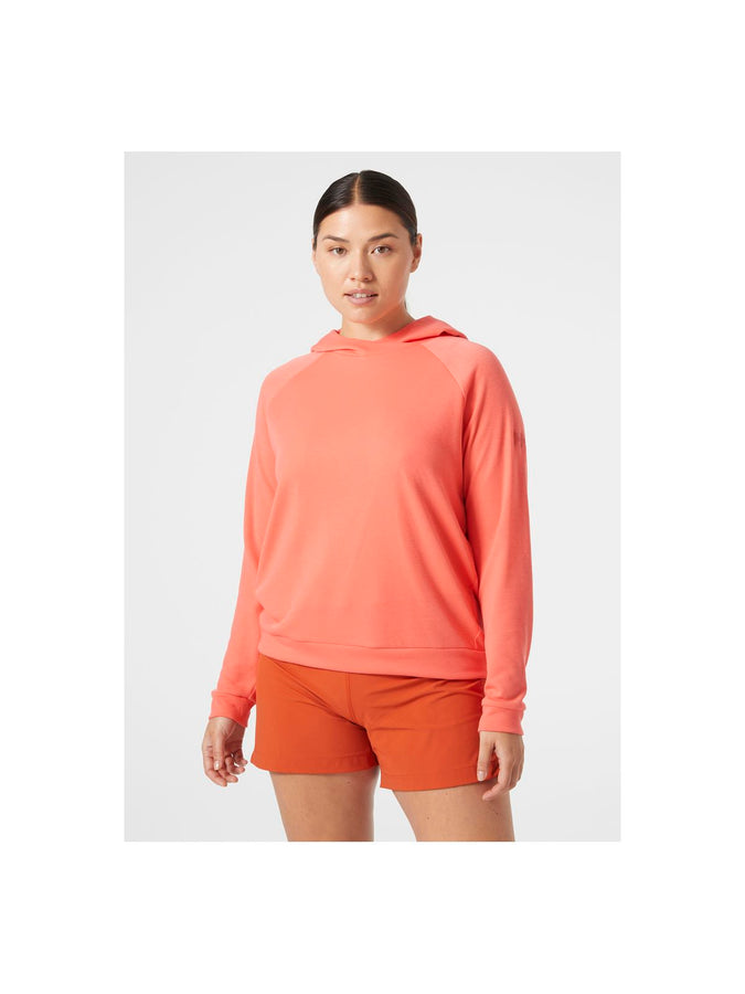 Bluza Helly Hansen W Inshore Hoodie pomarańczowy