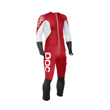 Guma Narciarska juniorska POC SKIN GS JR czerwono biała - Adventure Sports
