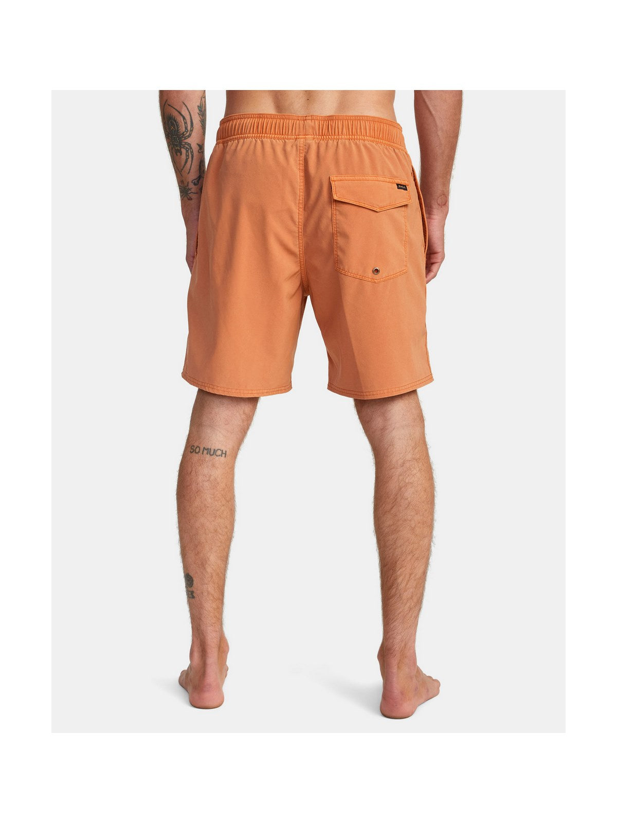 Boardshorty RVCA Va Pigment Elastic S - pomarańczowy