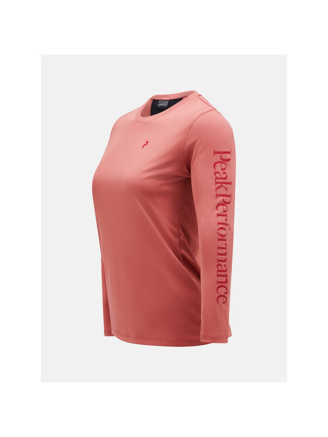 Koszulka Peak Performance W Alum Light Long Sleeve różowy