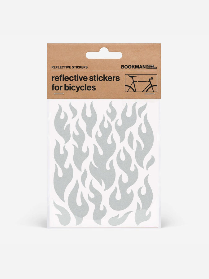Naklejki odblaskowe BOOKMAN Reflective Stickers Strips biały