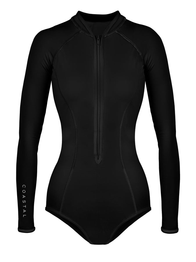 Kostium jednoczęściowy COASTAL MARY-ANN SURF SUIT czarny