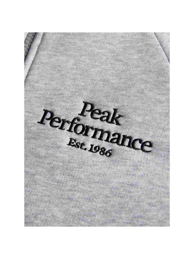 Bluza Peak Performance W Original Zip Hood - szary