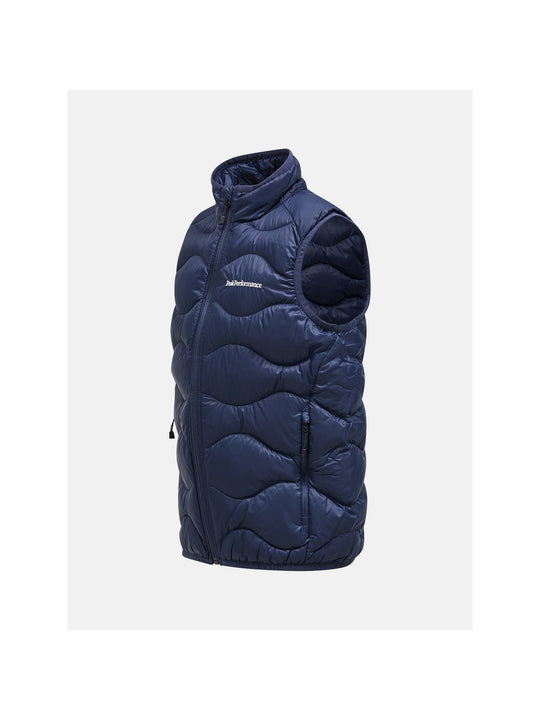 Kamizelka puchowa Peak Performance Jr Helium Down Vest granatowy
