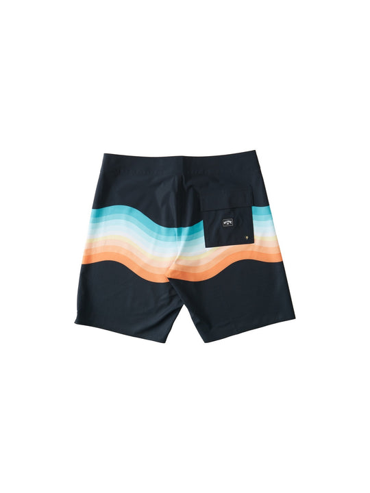 Boardshorty BILLABONG T Street Airlite M Bdsh - czarny/pomarańczowy/niebieski - Adventure Sports
