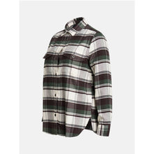 Koszula damska Peak Performance W KELLY FLANNEL SHIRT biało czarna krata - Adventure Sports
